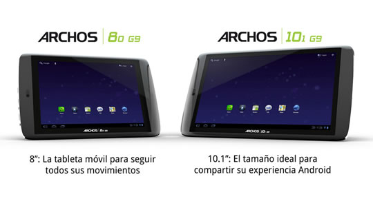 Archos Presenta Sus Dos Tablets M S Poderosas G Y G Video