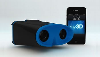 Hasbro binoculares 3D para iPhone e iPods