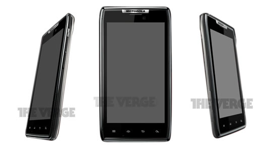 Motorola Droid RAZR o Motorola Droid HD - foto