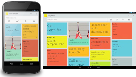 Google Keep App
